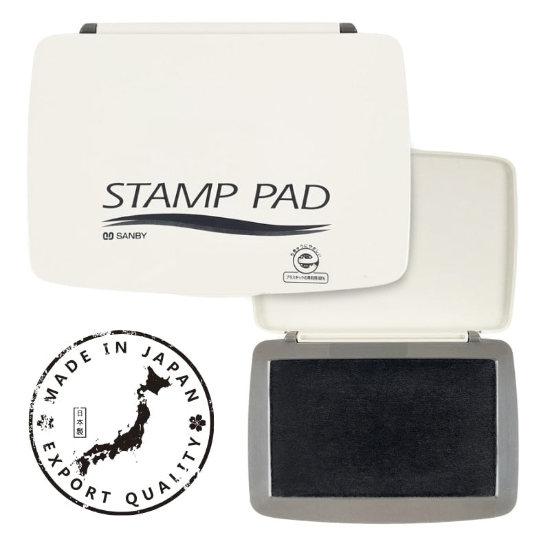 Stempelkissen Schwarz Tinte