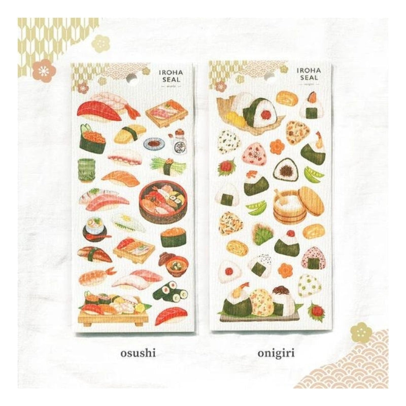 Japanische Onigiri-Sticker