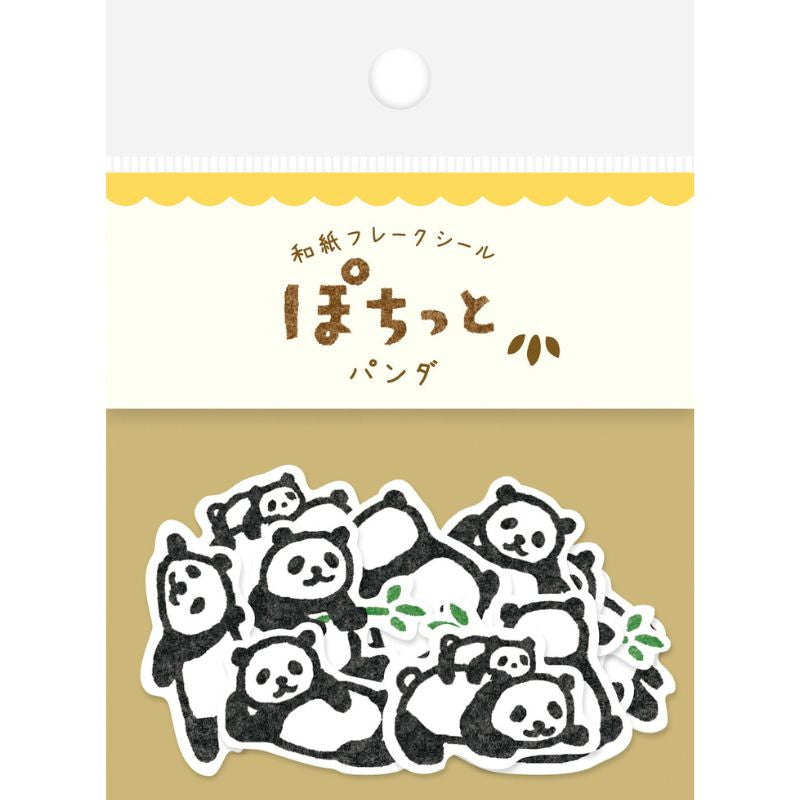 Japanische Panda-Sticker