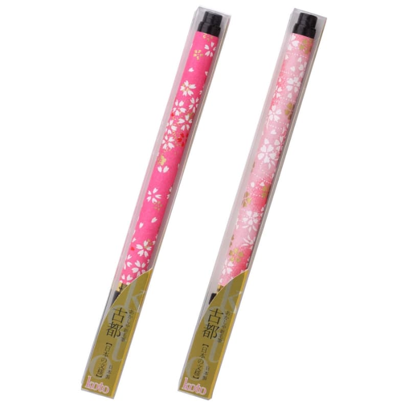 Koto Pinselstift Stiel Washi Papier Rosa