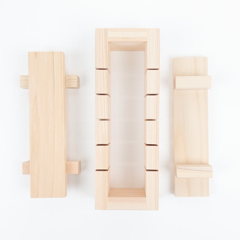 Sushi-Form - Zypressenholz