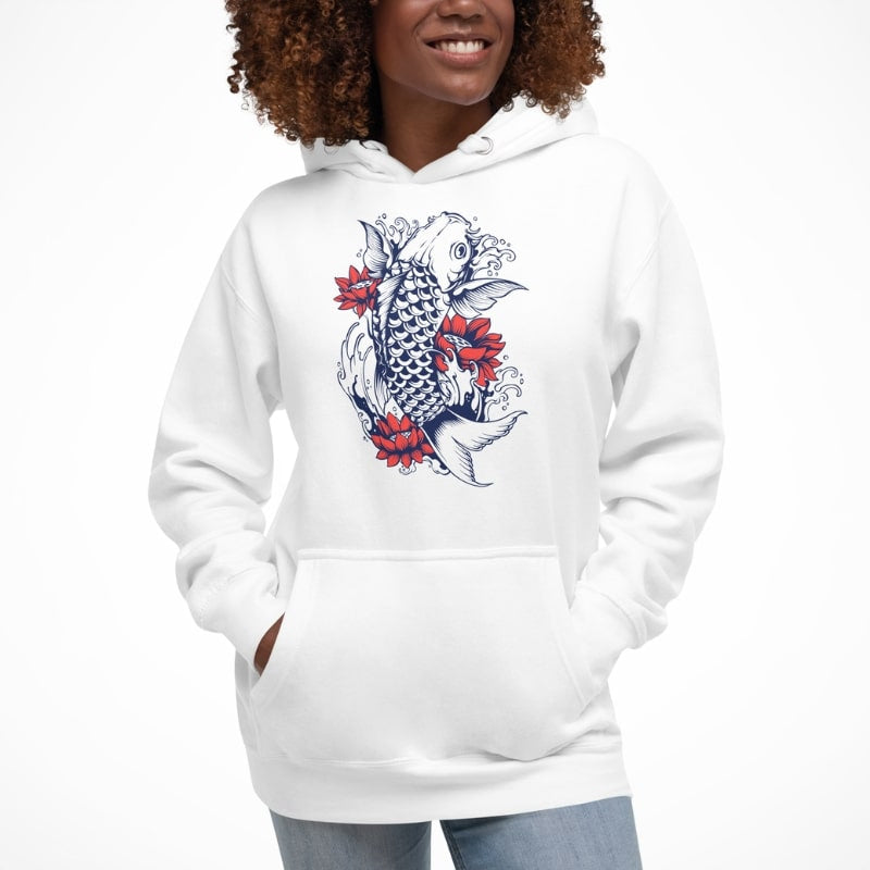 Japanisches Sweatshirt Koi-Karpfen