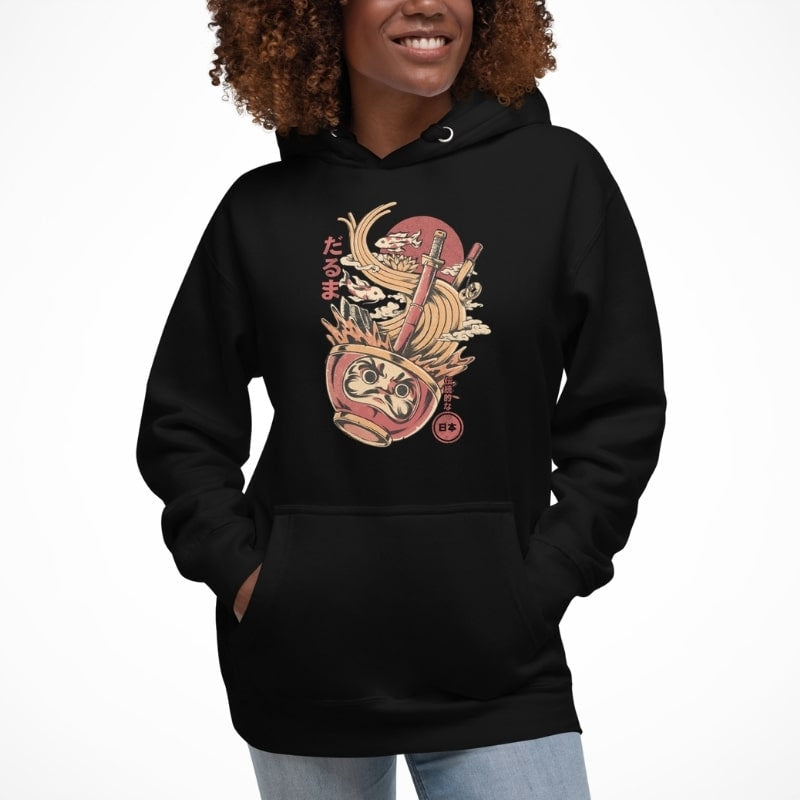 Japanisches Sweatshirt Daruma Ramen