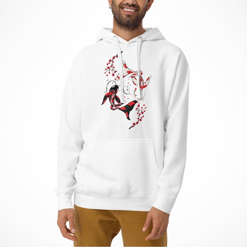 Japanisches Sweatshirt Sakura Koi