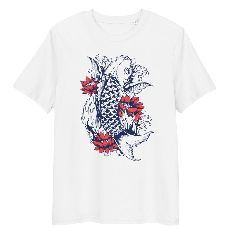 Japanisches T-Shirt Koi-Karpfen - S