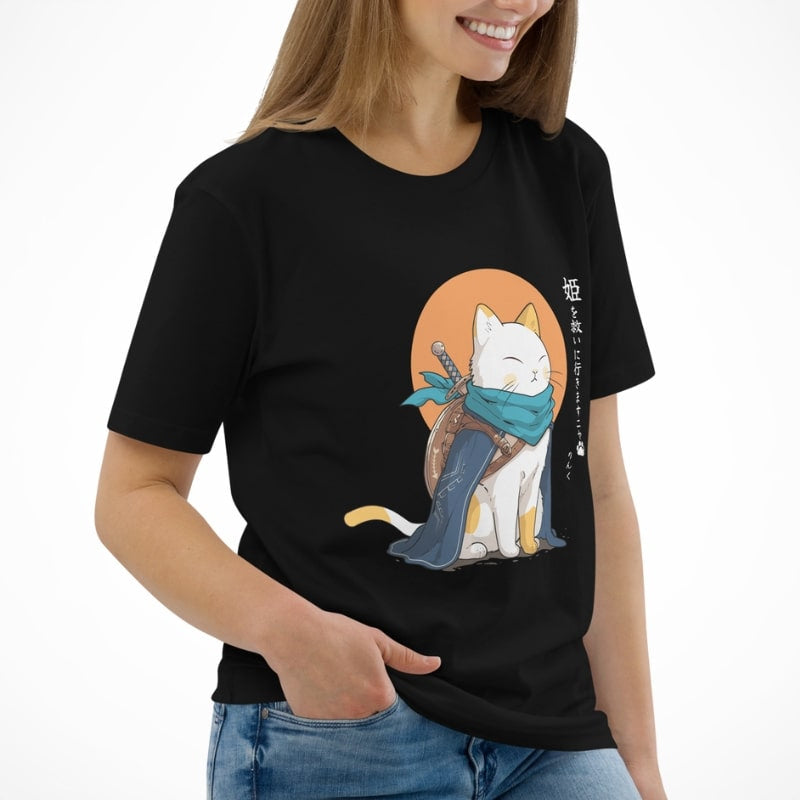 Japanisches T-Shirt Legendäre Katze