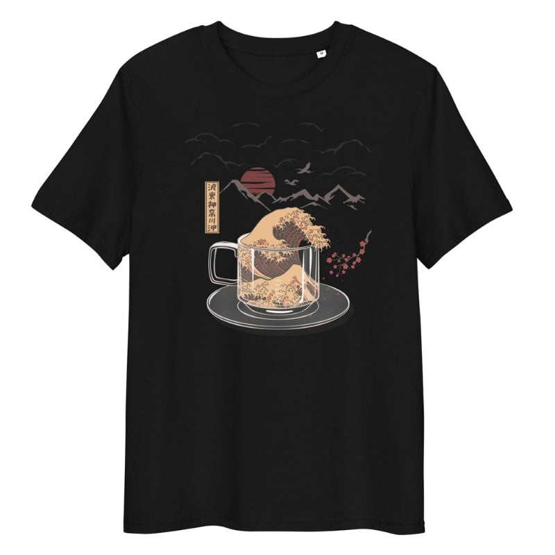 Japanisches T-Shirt Kanagawa Coffee - S