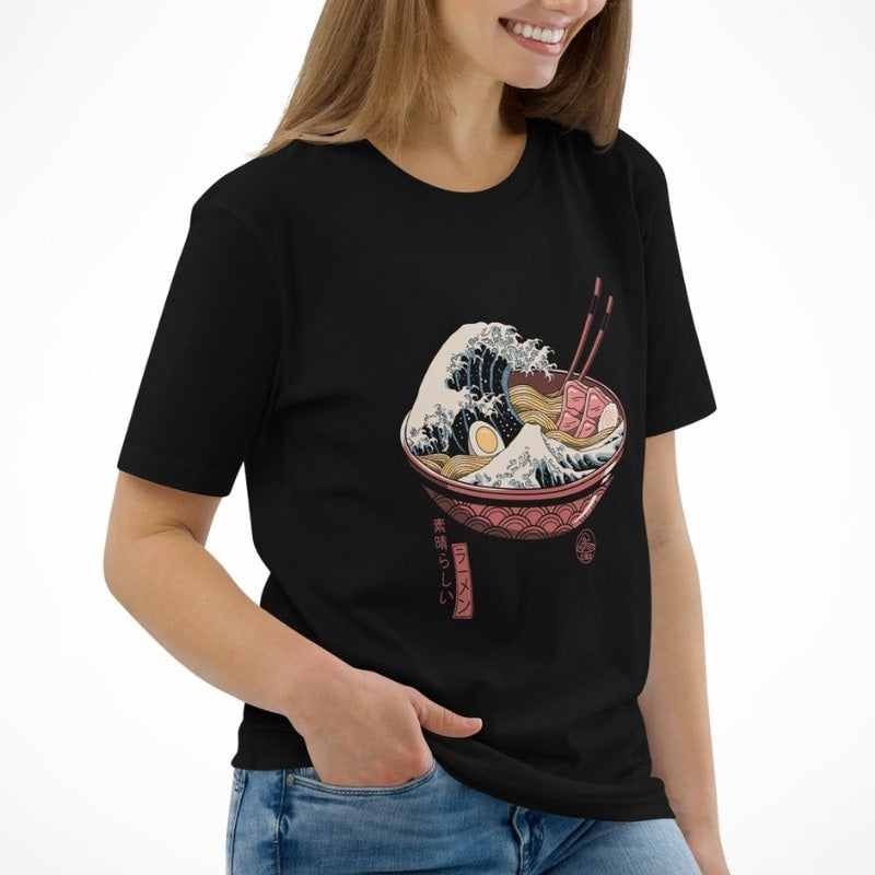 Japanisches Ramen T-Shirt Kanagawa