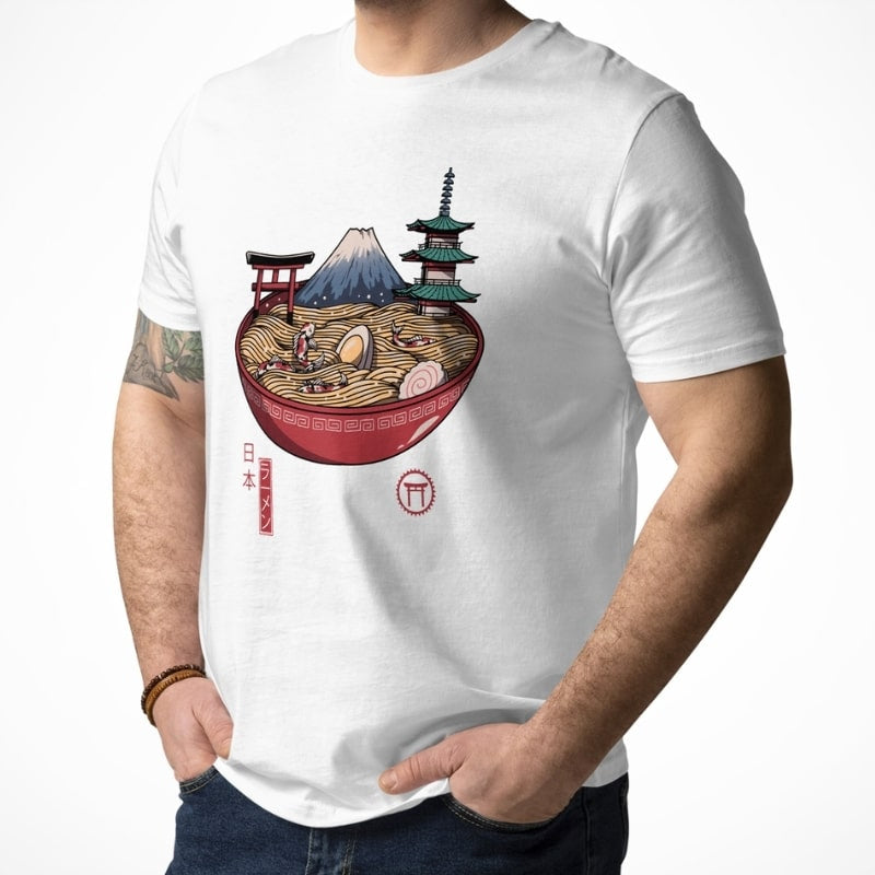 Japanisches T-Shirt Ramen Life