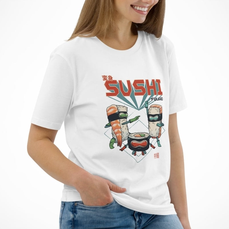 Japanisches T-Shirt Sushi Squad