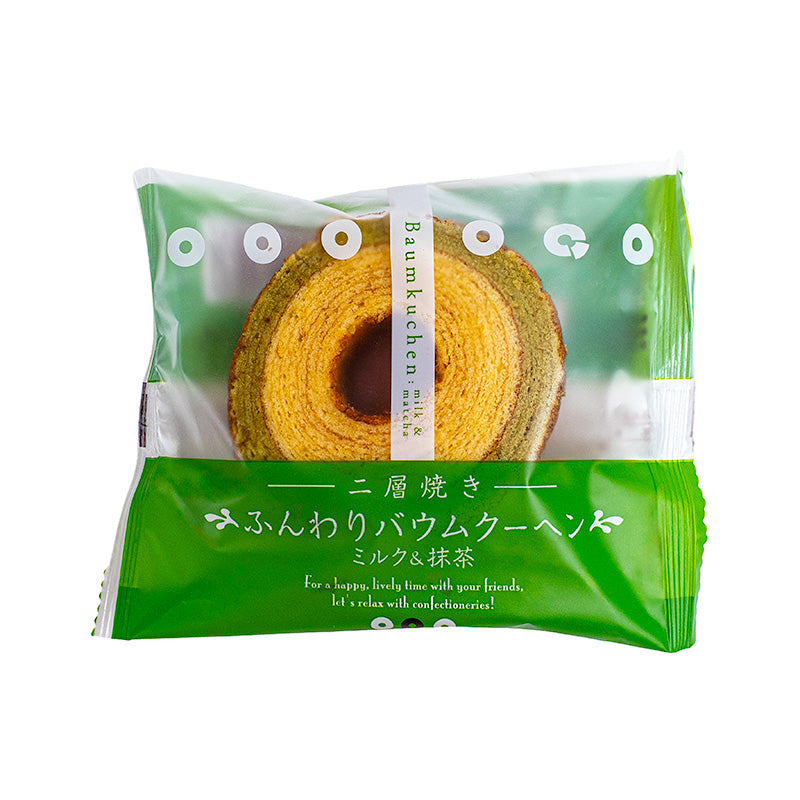 Taiyo Baumkuchen - Milch & Matcha