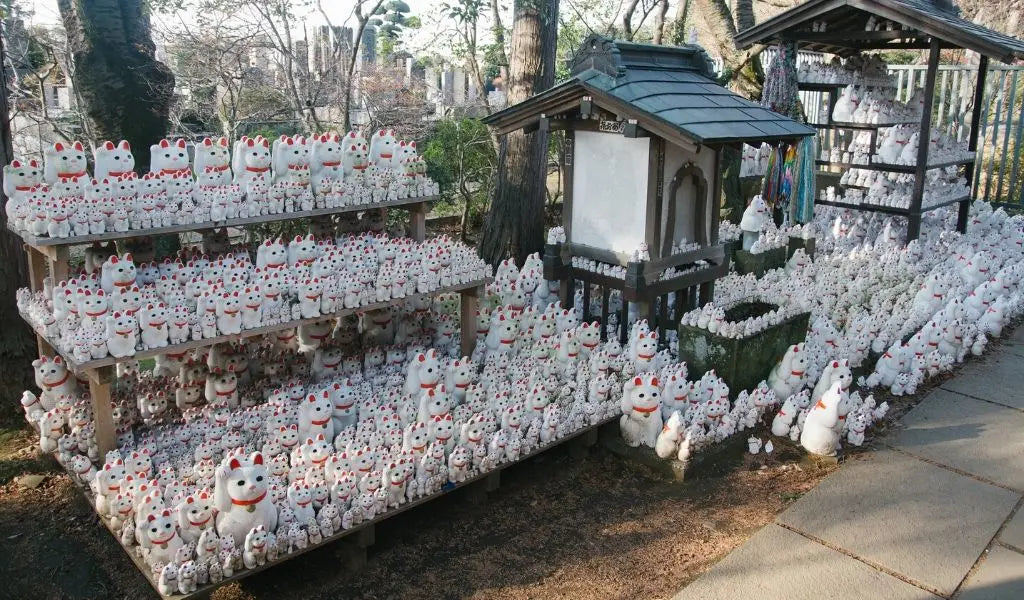 Gotokuji Tempel Maneki Neko