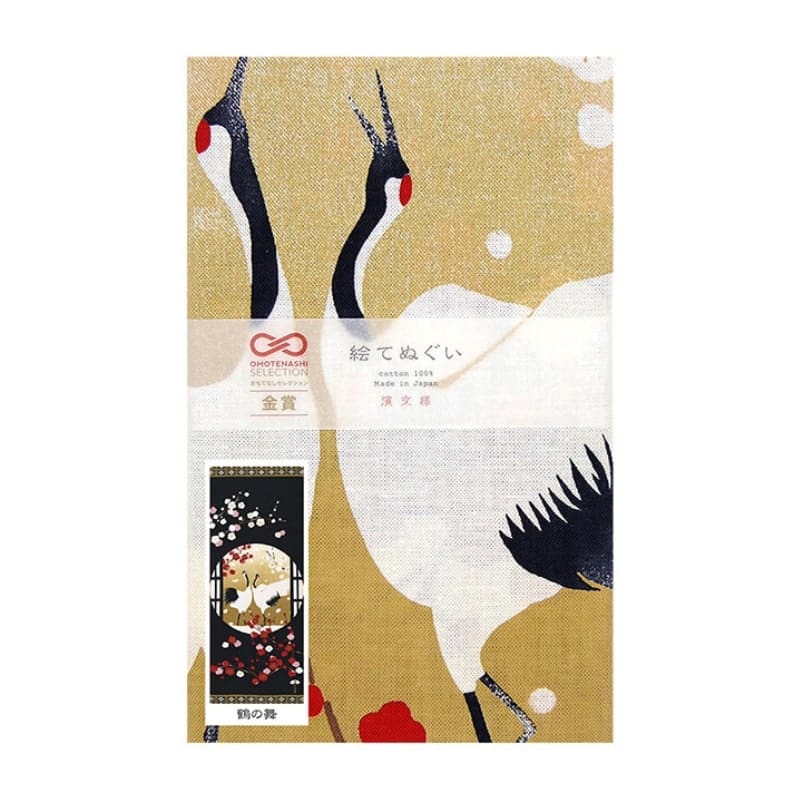Tenugui Handtuch - Tsuru Mai