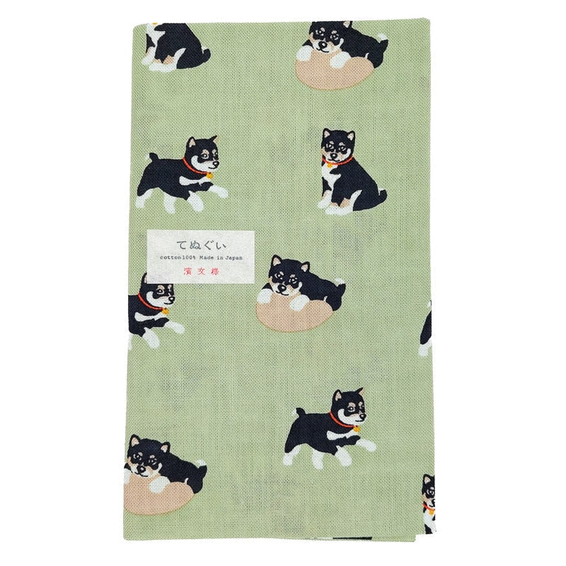 Tenugui Kuro Shiba