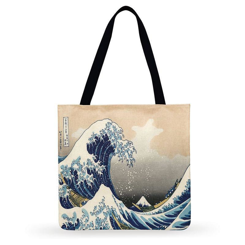 Tote Bag große Welle vor Kanagawa