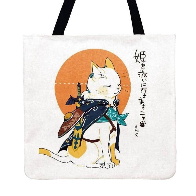 Tote Bag Japanische Katze