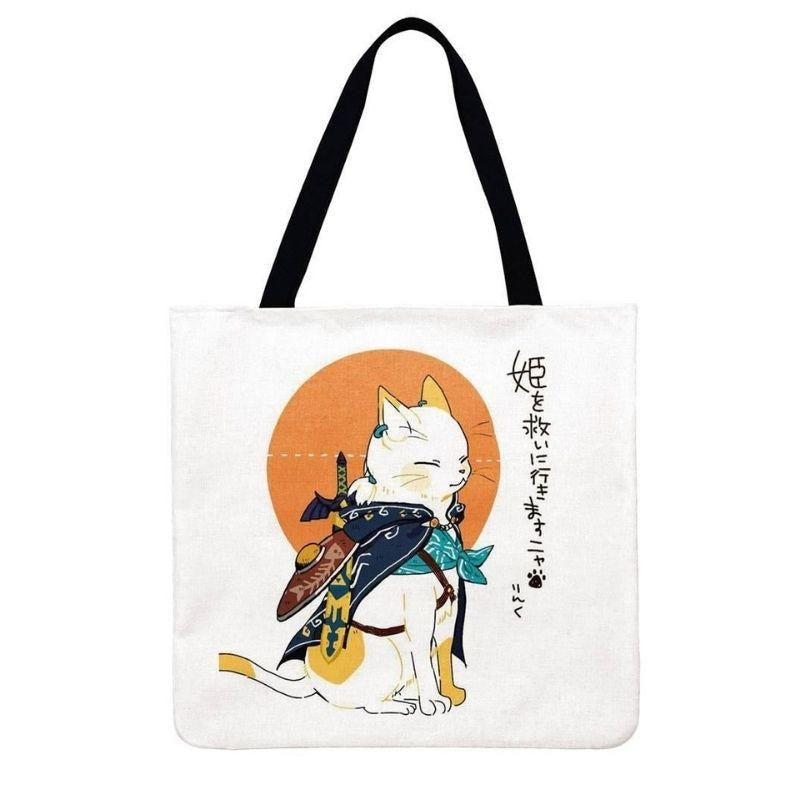 Tote Bag Japanische Katze