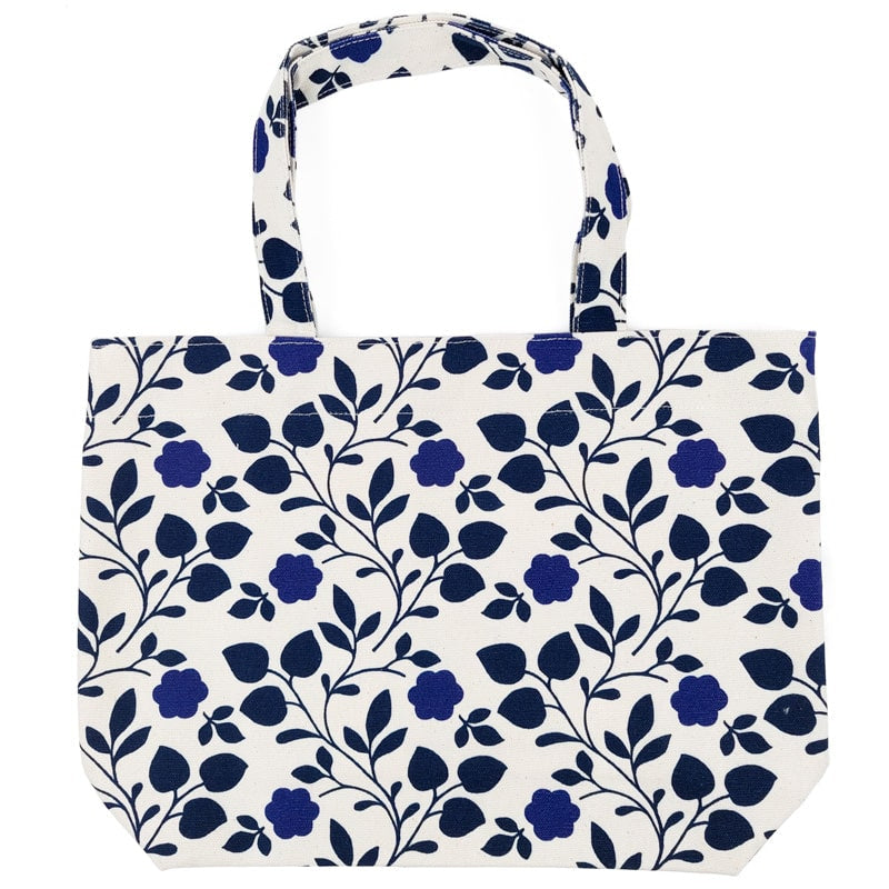 Tote Bag Japanisches Blumenmuster