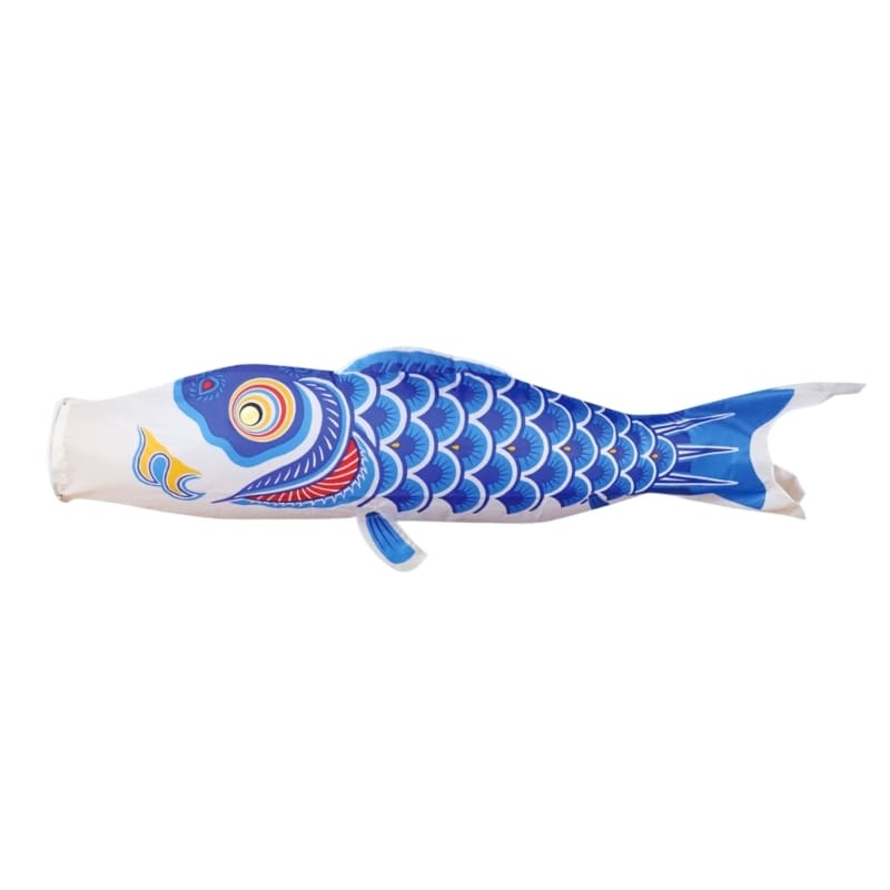 Traditionelle Japanische Koinobori Blau - 150 cm
