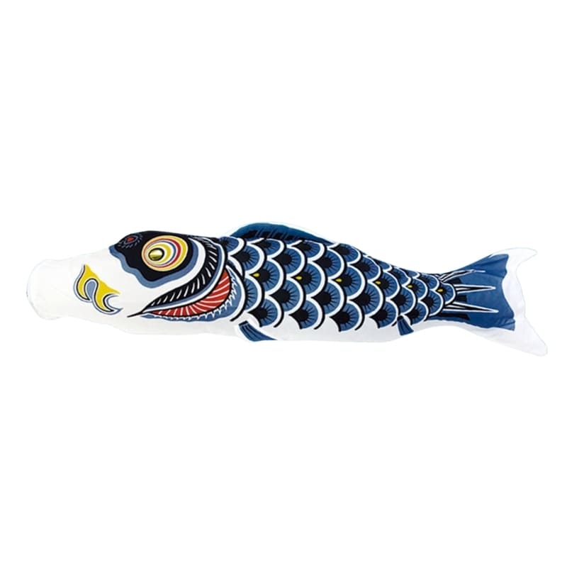 Traditionelle Japanische Koinobori Schwarz - 150 cm