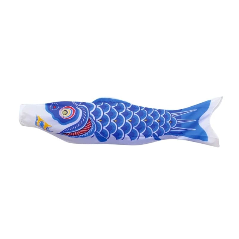 Traditionelles Japanisches Koinobori Blau - 100 cm