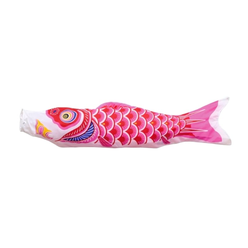 Traditionelles Japanisches Koinobori Rosa - 100 cm