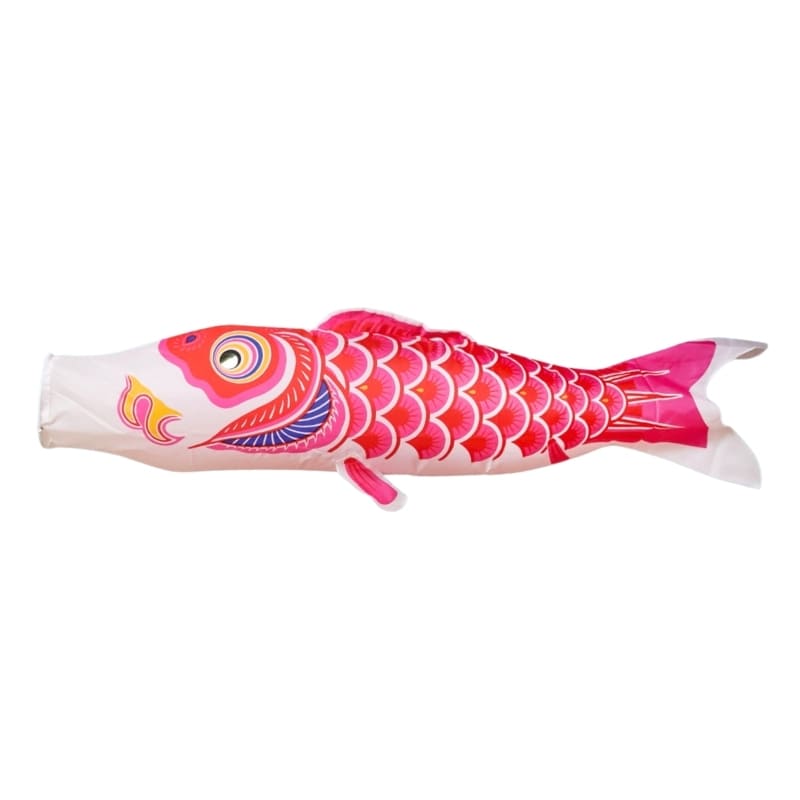 Traditionelles Japanisches Koinobori Rosa - 150 cm