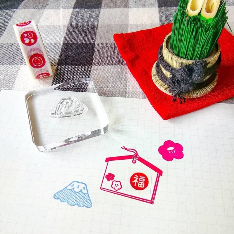 Transparente Stempel - japanische Fuku