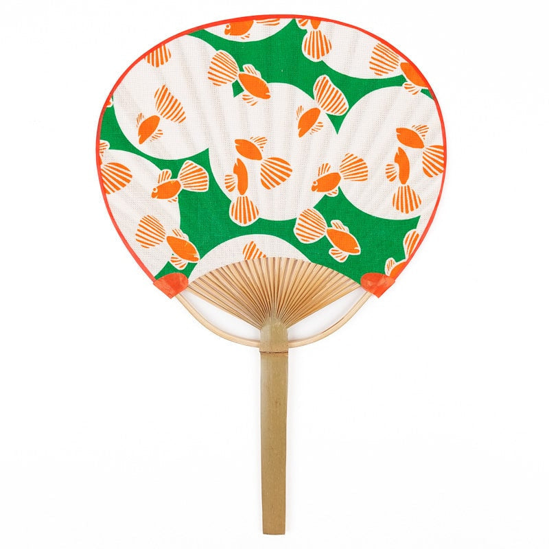 Uchiwa Fächer - Kingyo