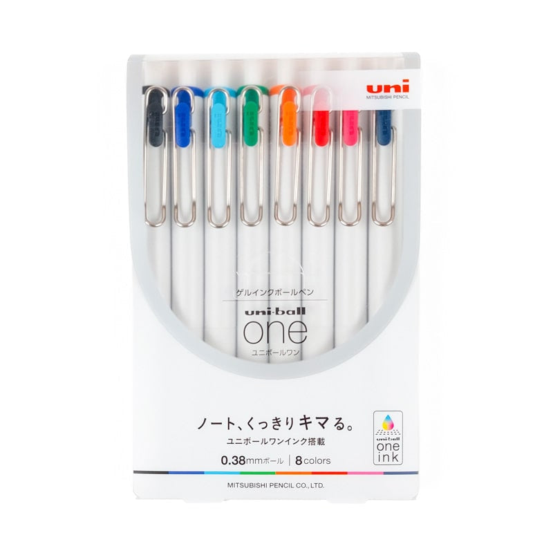 Uni-Ball Gelschreiber - 8er-Set