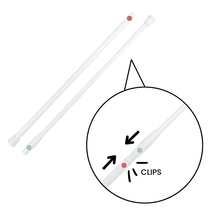 Vorhangstange - Noren 40-105 cm