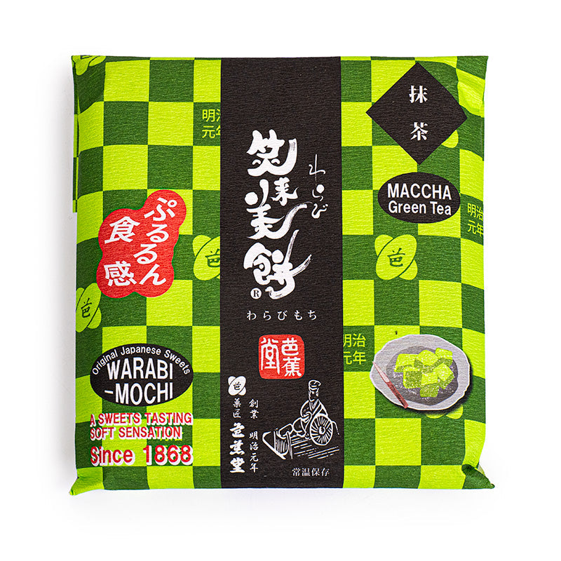 Warabi Mochi mit Matcha