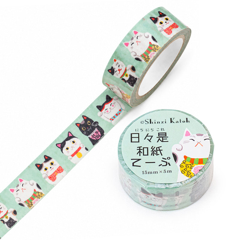 Washi Tape - Maneki Neko
