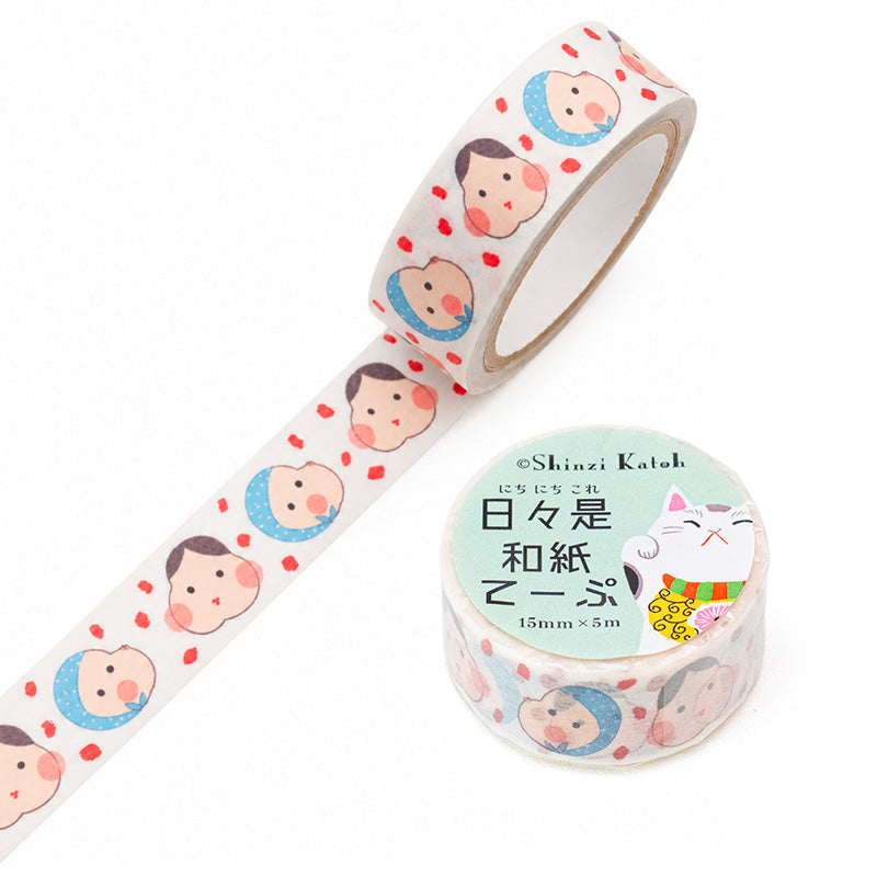 Washi Tape - Okame & Hyottoko