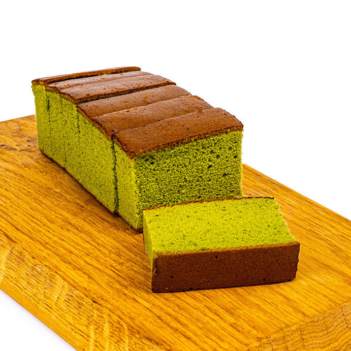 Weicher Castella Kuchen - Matcha