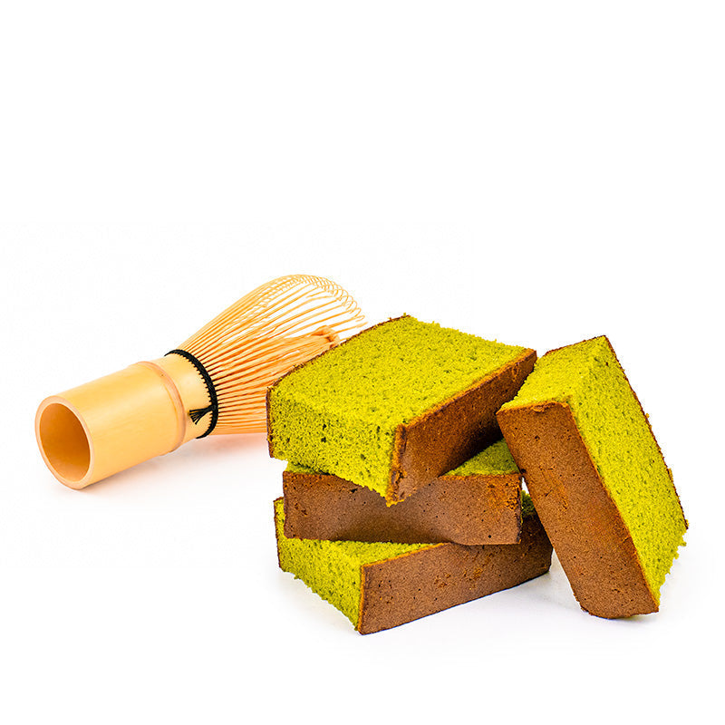 Weicher Castella Kuchen - Matcha