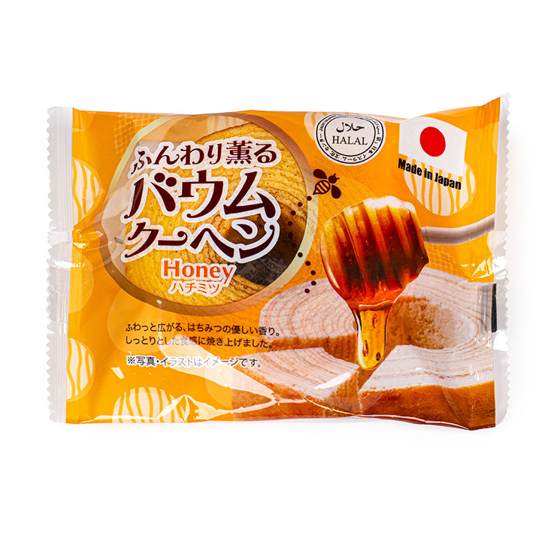 Weicher Japanischer Baumkuchen Honig