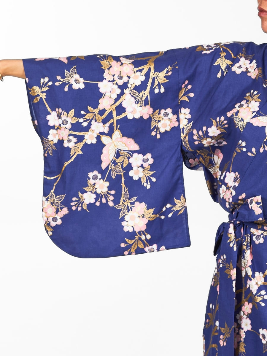 Yukata Kimono Damen – Sakura & Schmetterling