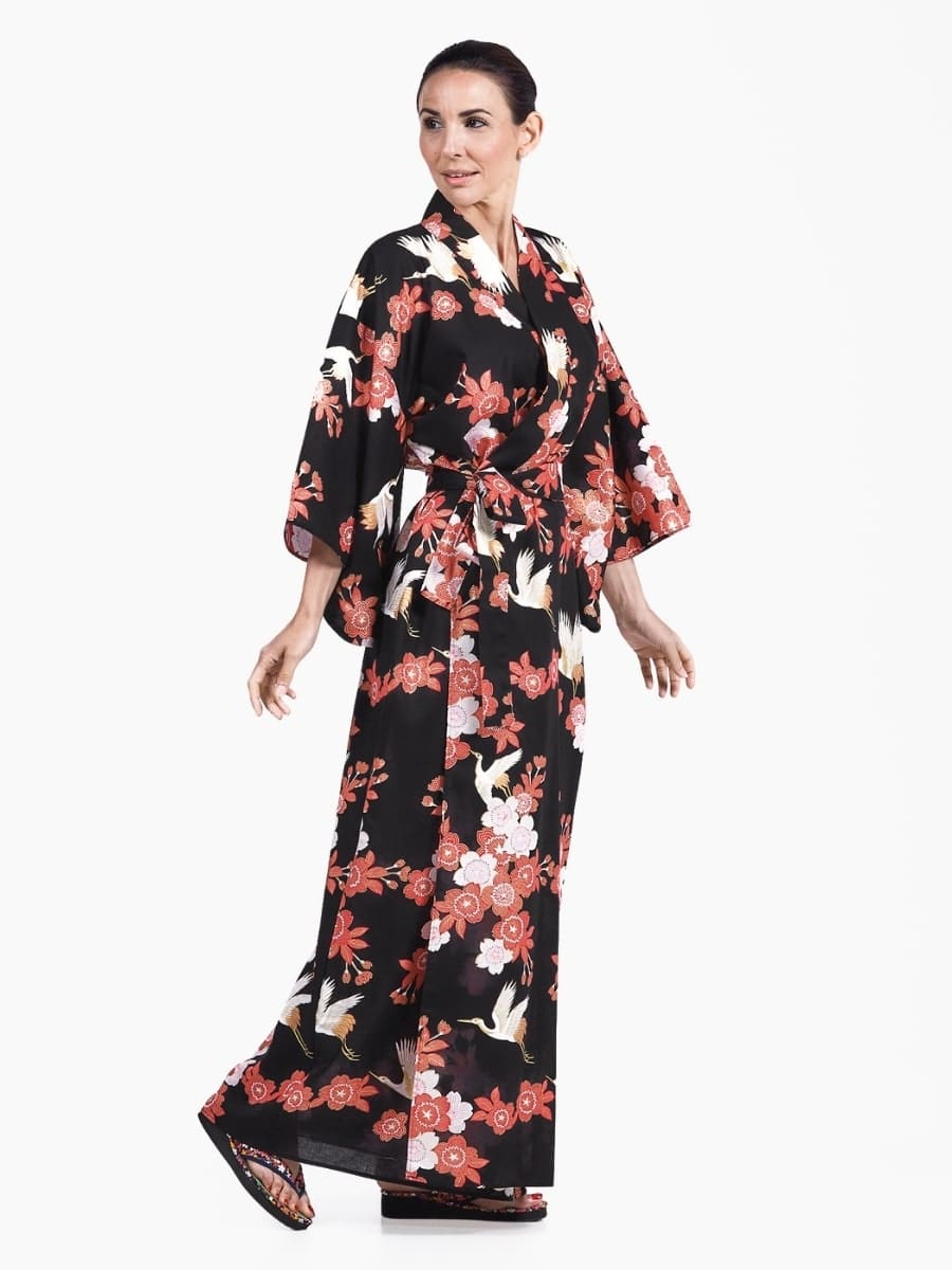 Yukata Kimono Damen – Tsuru to Ouka S