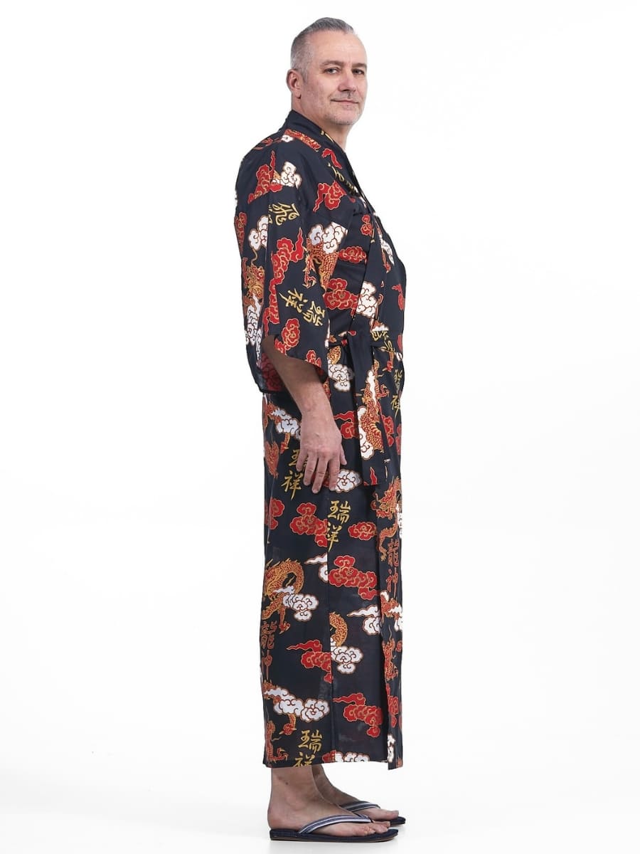 Yukata Kimono Männer - Ryū to Kumo