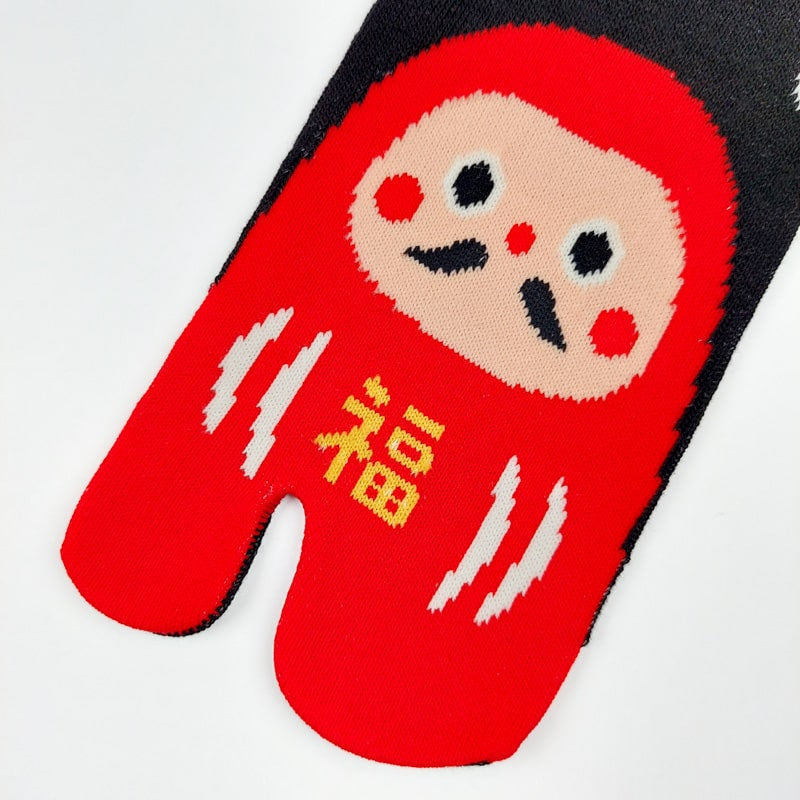 Packung Tabi Daruma Socken - 6 Paar - EU 36-40