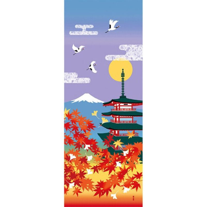 Tenugui Japanisch Herbst