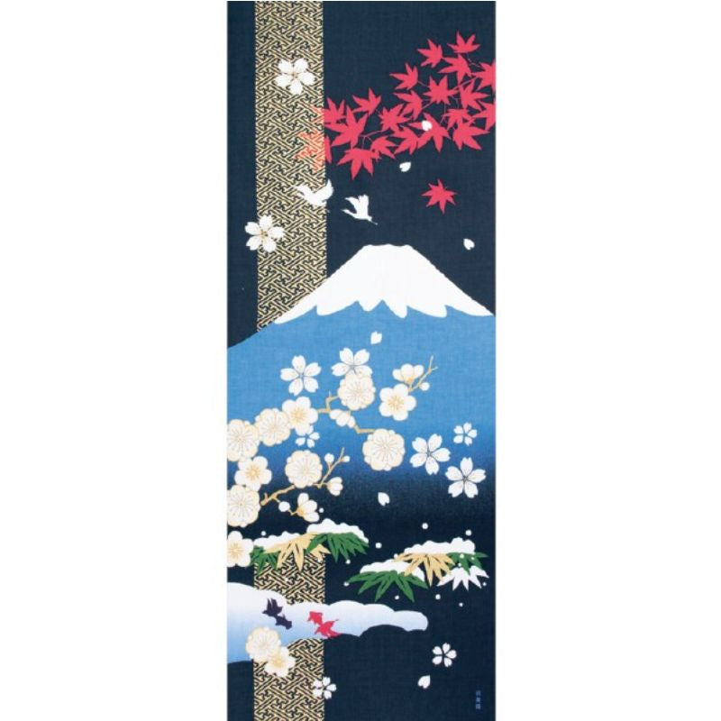 Japanisches Tenugui Vier Jahreszeiten